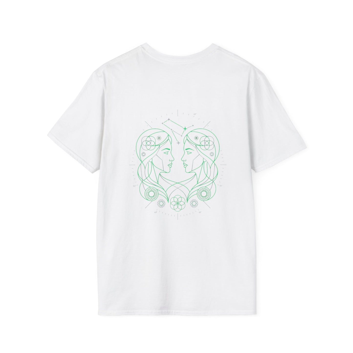 Gemini Monday Zodiac T-Shirt — Astrological Twin Symbol Tee